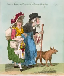 Rondreizende handelaren in Dustable-waar, 1796